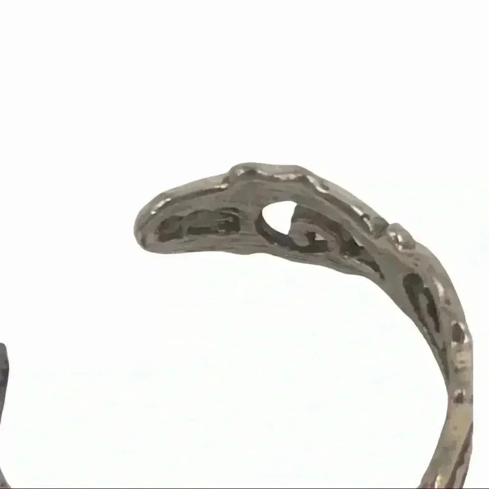 925 TOE RING XS STAMPED STERLING SILVER WAVES IN THE WIND ADJUSTABLE